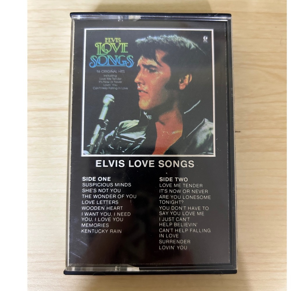Elvis‎ Presley Elvis Love Songs Cassette Tape 1981 K-tel 16 Original Hits NC543